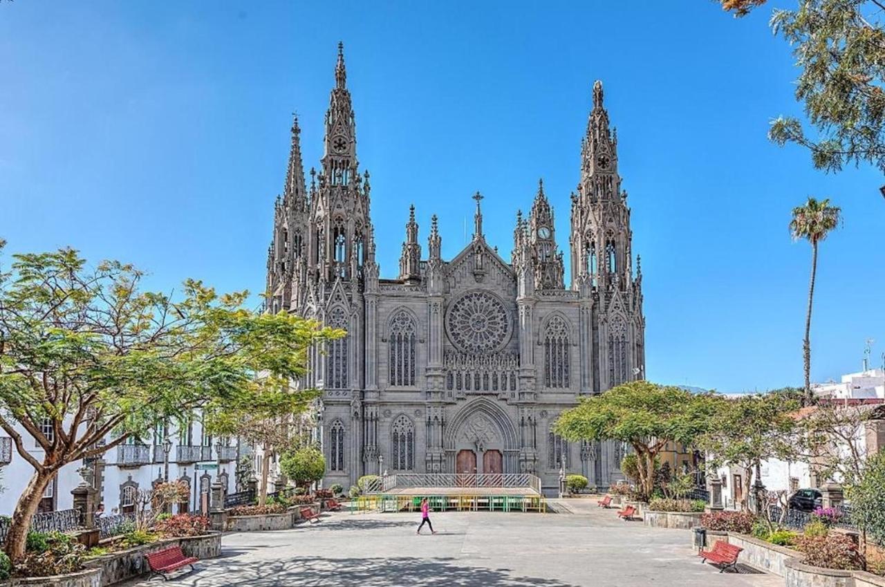 Homeforguest Cozy Loft With Parking Next To The Arucas Cathedral 外观 照片